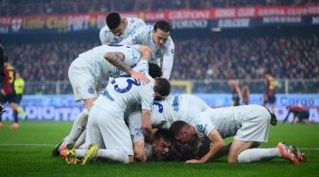 إنتر ميلان يتصدر الدوري الإيطالي بعد فوز صعب على جنوى