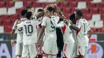 الجزيرة يتفوق على الوحدة بهدف في الشوط الأول بمشاركة النني وإبراهيم عادل