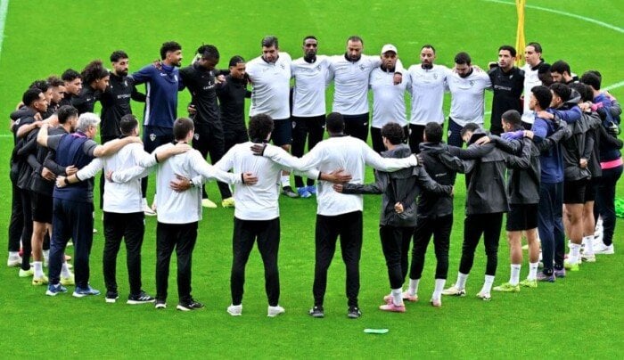 الزمالك يلغي تدريباته الجماعية عبر رسالة على واتس أب