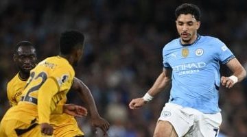 تشكيل مانشستر سيتي ضد كريستال بالاس في الدوري الإنجليزي: مرموش في الاحتياطي