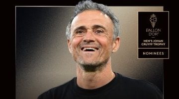 لويس إنريكي يُتوّج بجائزة أفضل مدرب في حفل جوائز ذا بيست 2025