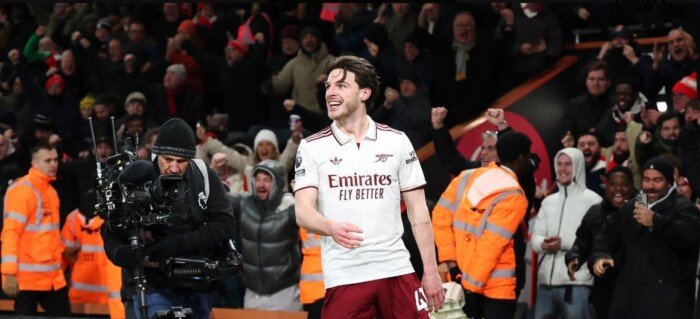 ديكلان رايس يقود أرسنال للفوز الثمين على بورنموث في الدوري الإنجليزي فيديو