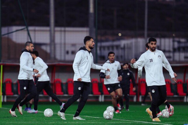 منتخب مصر يستعد لمواجهة كوت ديفوار في ربع نهائي كأس أمم إفريقيا – صور حصرية