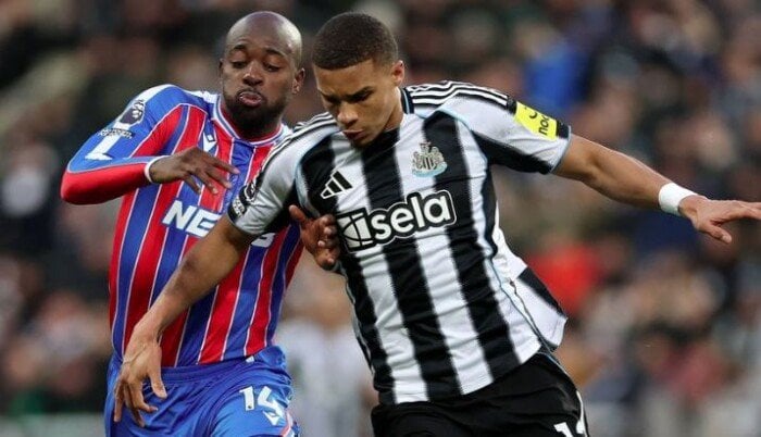 نيوكاسل يحقق الفوز على كريستال بالاس وتعادل توتنهام وخسارة إيفرتون في الدوري الإنجليزي
