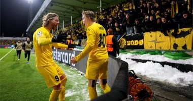 بودو جليمت يحقق فوزًا مدويًا على إنتر بثلاثية تاريخية في دوري أبطال أوروبا