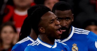 فينيسيوس يتألق ويقود ريال مدريد للاحتفال بالفوز على بنفيكا في مباراة العنصرية