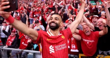 محمد صلاح يسجل أسرع 100 هدف في تاريخ الدوري الإنجليزي