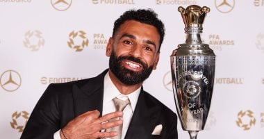 محمد صلاح يسجل تاريخًا جديدًا كأول لاعب يفوز بجائزة الأفضل في إنجلترا ثلاث مرات