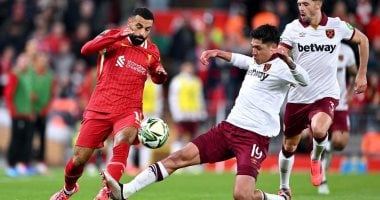 محمد صلاح يسعى لكسر صيامه التهديفي في مواجهة ليفربول ضد وست هام في البريميرليج