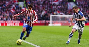 أتلتيكو مدريد يحقق انتصارا مثيرا على ريال سوسيداد في منافسات الدوري الإسباني