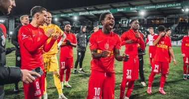 إبراهيم عادل يحتفل بخجل في أول ظهور له مع نورشيلاند