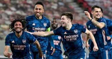 النني يسجل هدفاً مدوياً في شباك أولمبياكوس