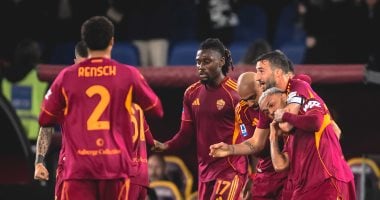 براعة ويسلى فرانكا تقود روما لتفوق مبهر على يوفنتوس في الشوط الأول