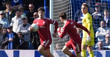 برايتون وليفربول يختتمان الشوط الأول بالتعادل 1