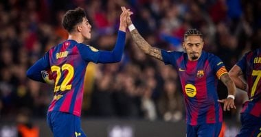 برشلونة يسجل ثنائية في الشوط الأول ويخطو نحو الريمونتادا أمام أتلتيكو مدريد