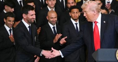 ترامب يستضيف أسطورة كرة القدم ليونيل ميسى في البيت الأبيض لأول مرة