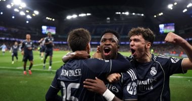 تعادل مثير بين مانشستر سيتي وريال مدريد 1