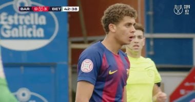 حمزة عبد الكريم يسهم في خسارة شباب برشلونة أمام بيتيس في نهائي كأس إسبانيا