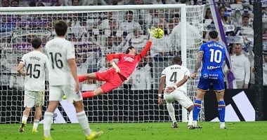 خيتافي يحقق تقدمًا مذهلاً على ريال مدريد بهدف رائع في الشوط الأول