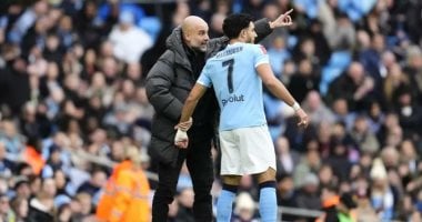 عمر مرموش يظهر مع مانشستر سيتي أمام ريال مدريد في الدقيقة 56