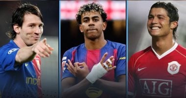 لامين يامال يُسجل إنجازًا تاريخيًا ويحقق أرقامًا قياسية تفوق ميسي ورونالدو بعمر 18 عامًا