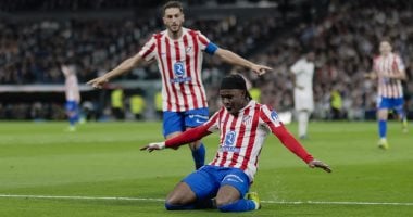 لوكمان يسجل هدفًا رائعًا لأتلتيكو مدريد ضد ريال مدريد في الشوط الأول