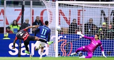 ميلان يتفوق على إنتر بهدف إستوبينان في الشوط الأول مع فيديو للملخص