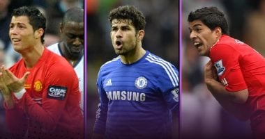 نجوم خداع الحكام: سواريز وكوستا ورونالدو يتصدرون قائمة ملوك الغطس في كرة القدم