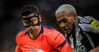 نيوكاسل يونايتد وبرشلونة يتقاسمان شوطًا أول سلبي في ثمن نهائي دوري أبطال أوروبا