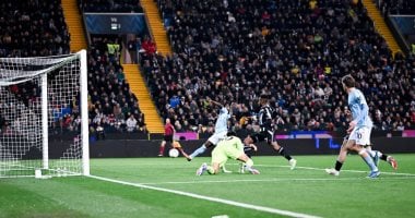 يوفنتوس يتقدم بهدف على أودينيزي في الشوط الأول بالدوري الإيطالي